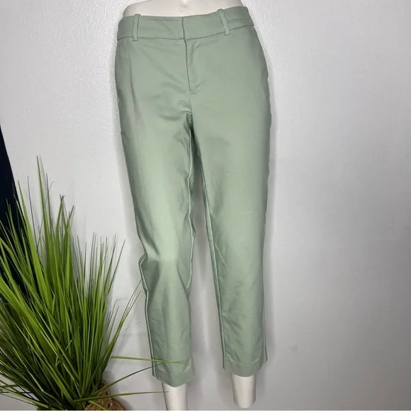 A New Day Sea-foam Green Stretch Ankle Crop Pants 2 - Picture 7 of 16